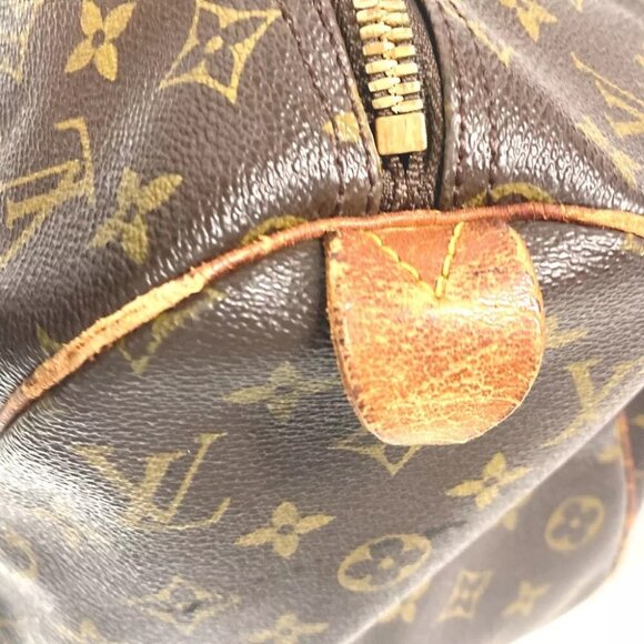 LOUIS VUITTON M41428 Monogram Keepall45 travel bag Duffle Bag Brown - Picture 10 of 16